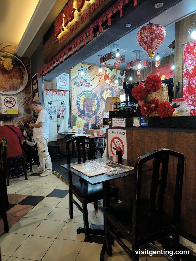 Taiwan Little Chef Bento Restaurant Interior