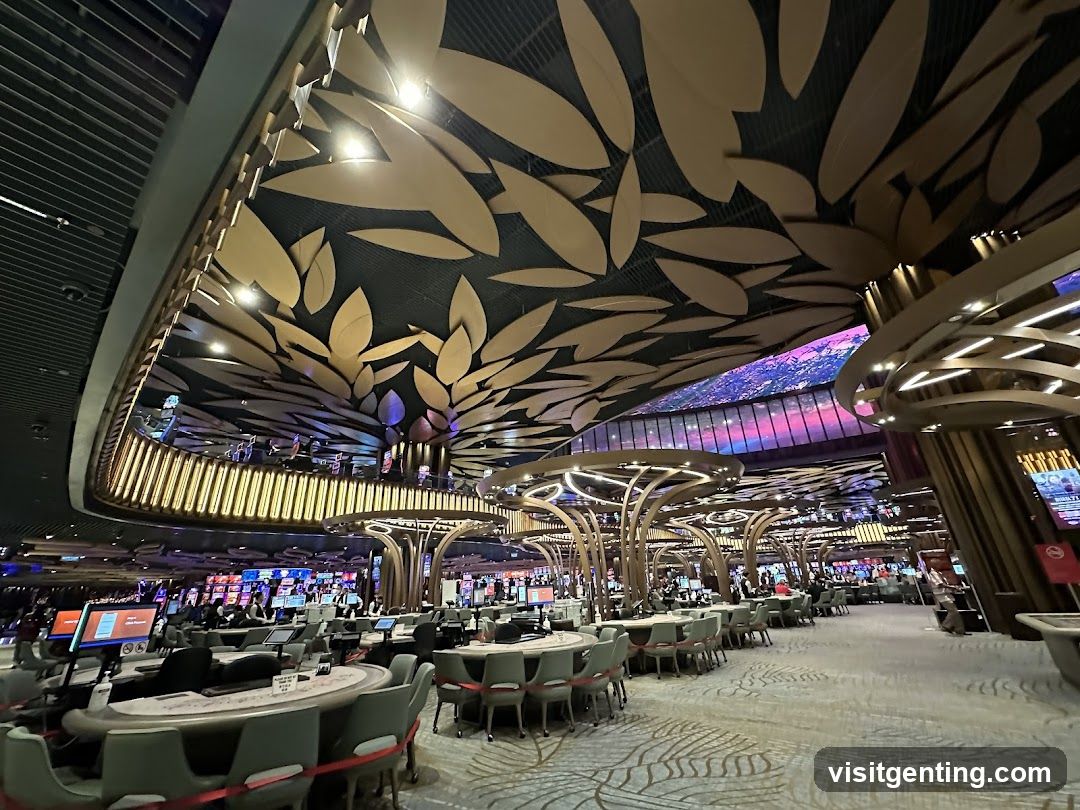 Interior of a casino