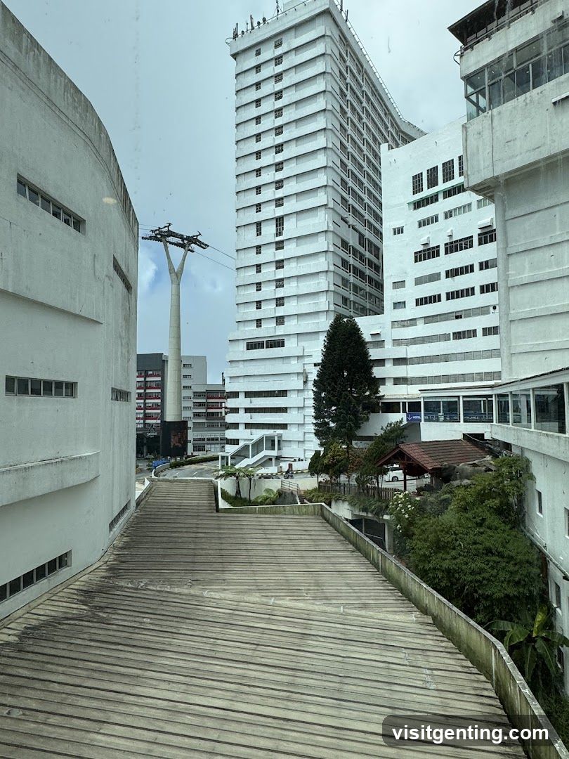Urban View from Elevated Walkway