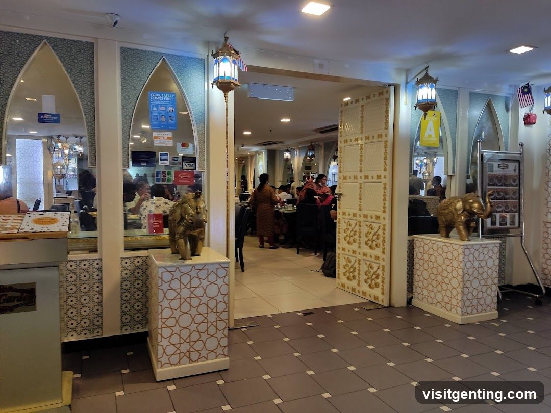 Restaurant Interior with Decorative Elements
