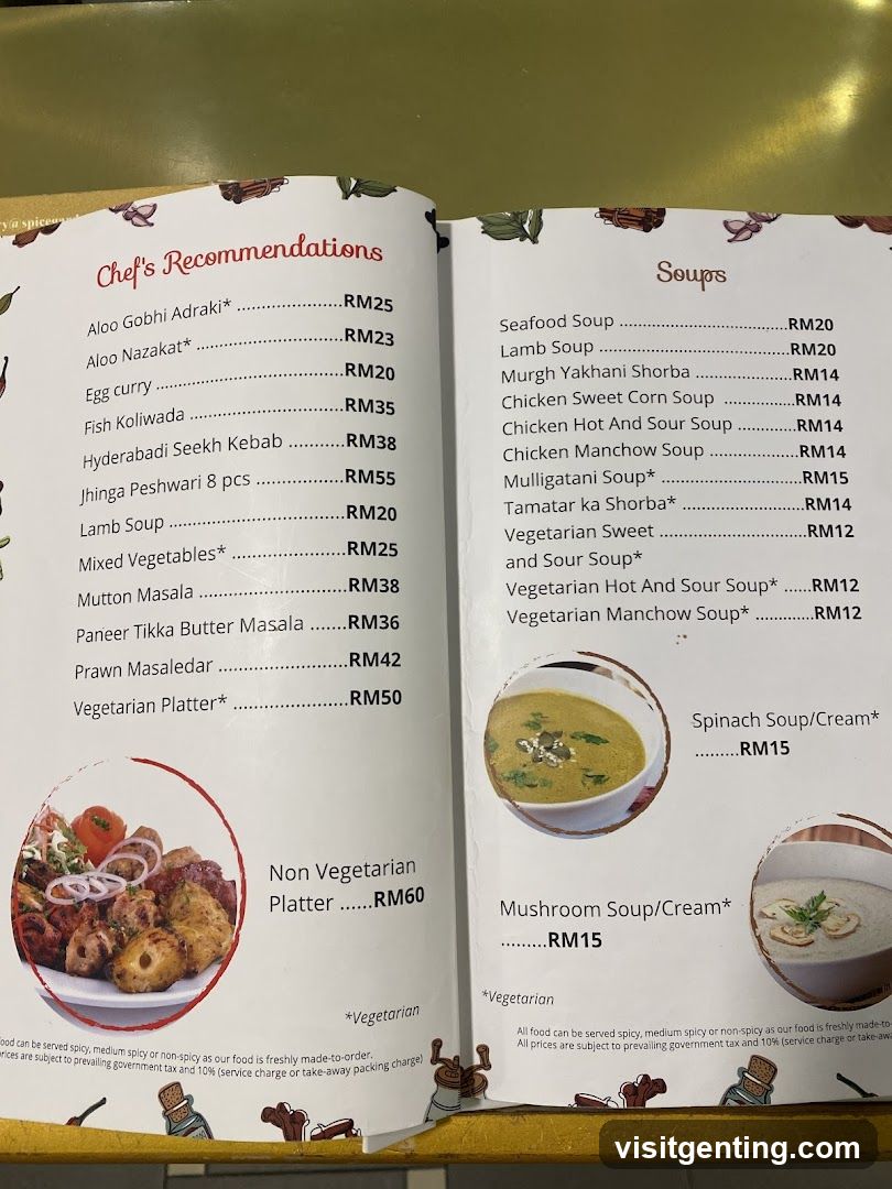 Restaurant Menu
