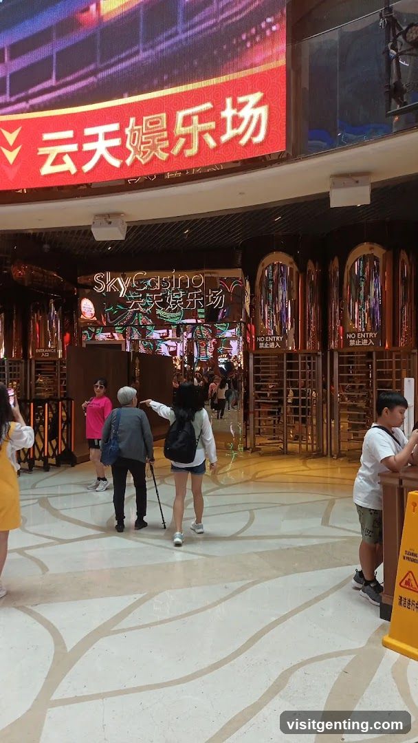 SkyCasino Entrance Area