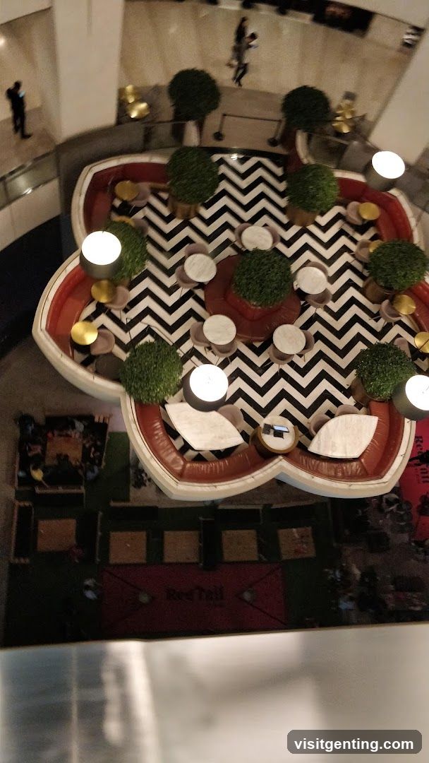Interior View of a Modern Lounge Area