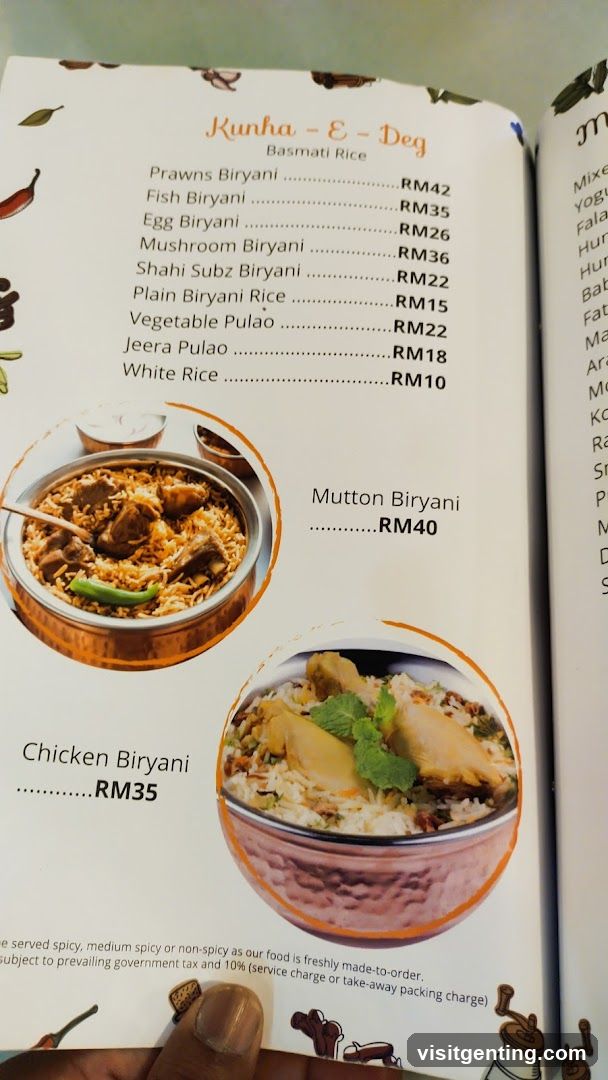 Kunha - E - Deg Menu