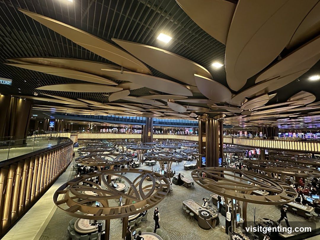 Interior of a casino
