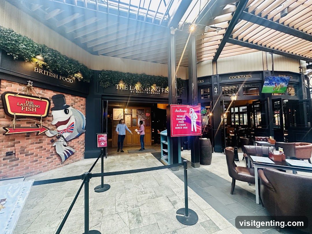 The Laughing Fish Restaurant Entrance