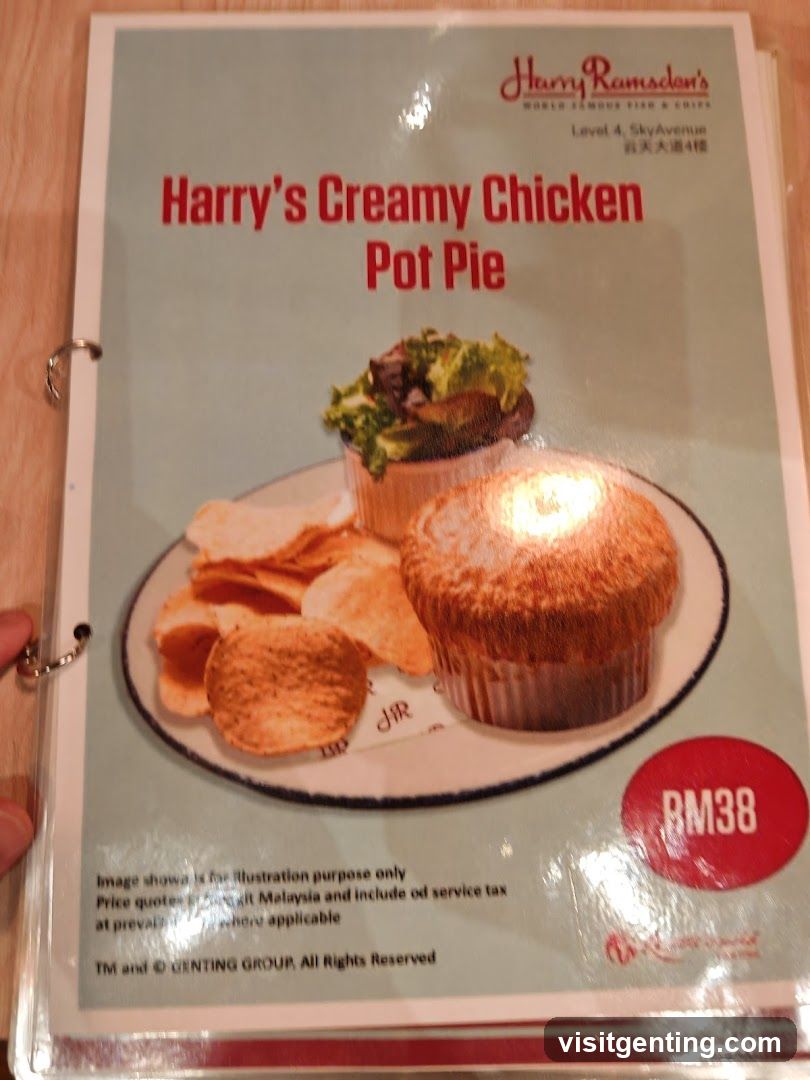 Harry Ramsden's Creamy Chicken Pot Pie