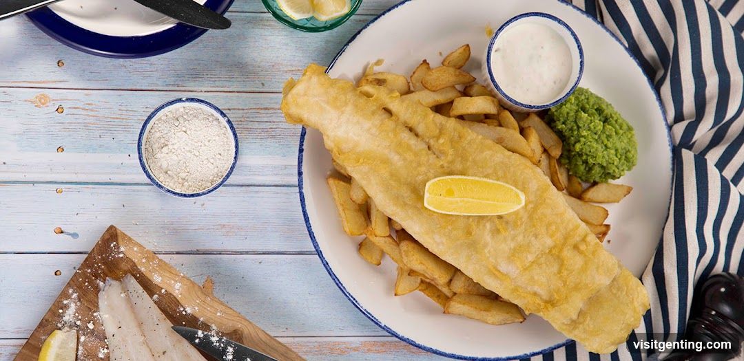 Fish and Chips Plate