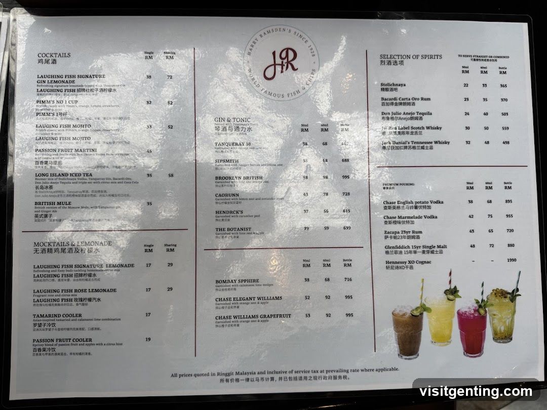 Laughing Fish Signature Menu