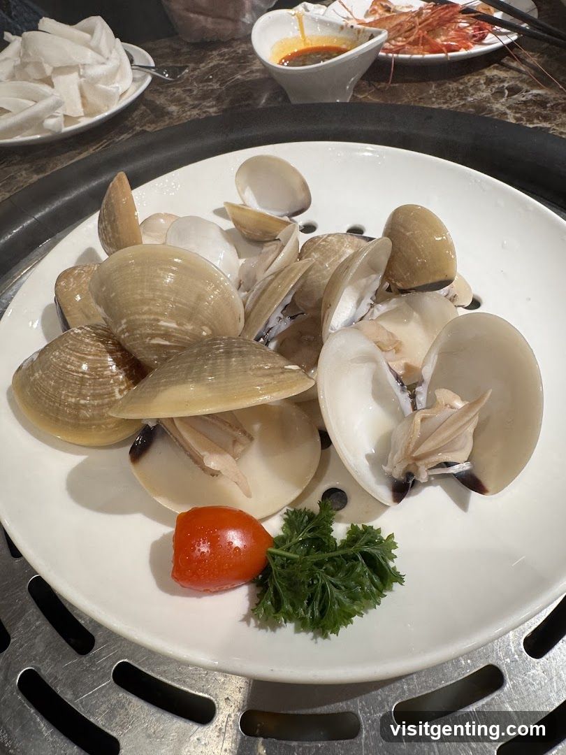 Seafood Dish on Plate