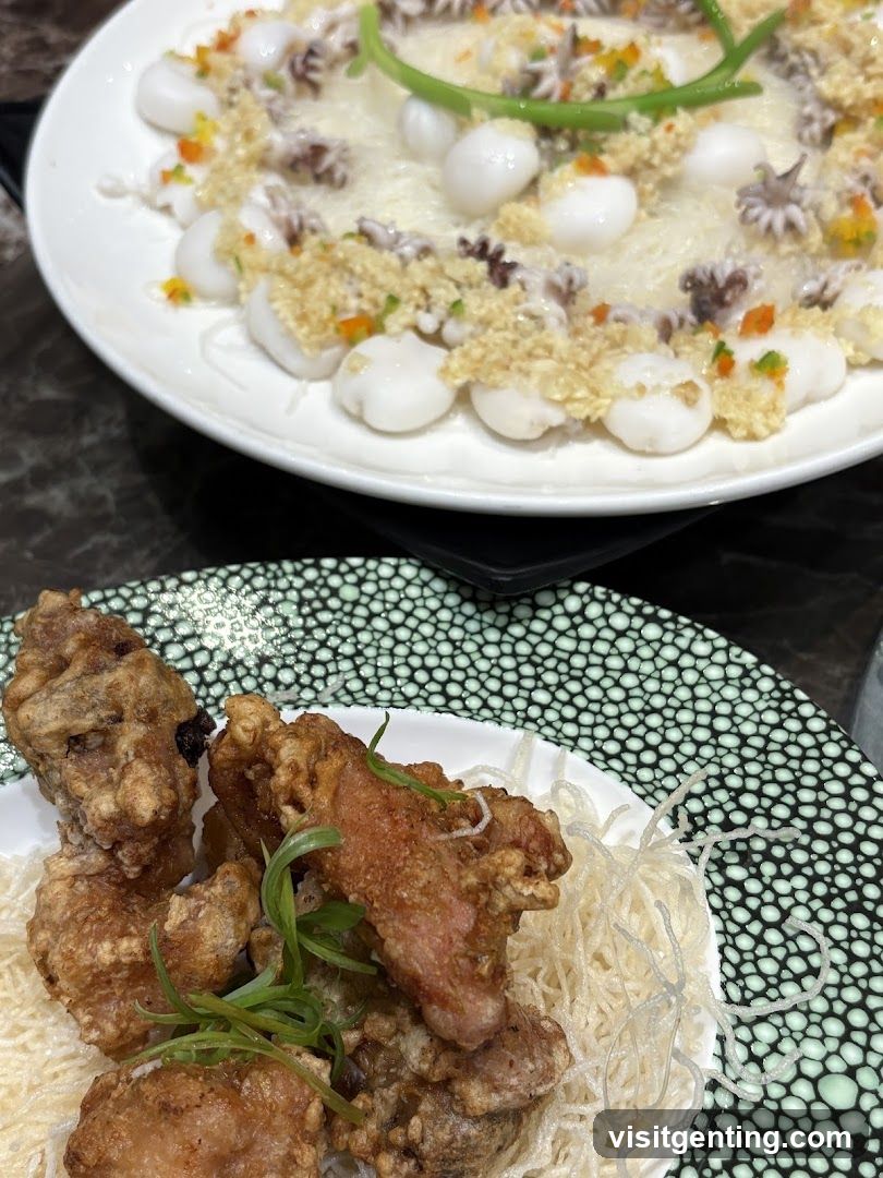 Dining Table with Food