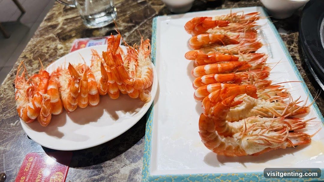 Seafood Display at Restaurant