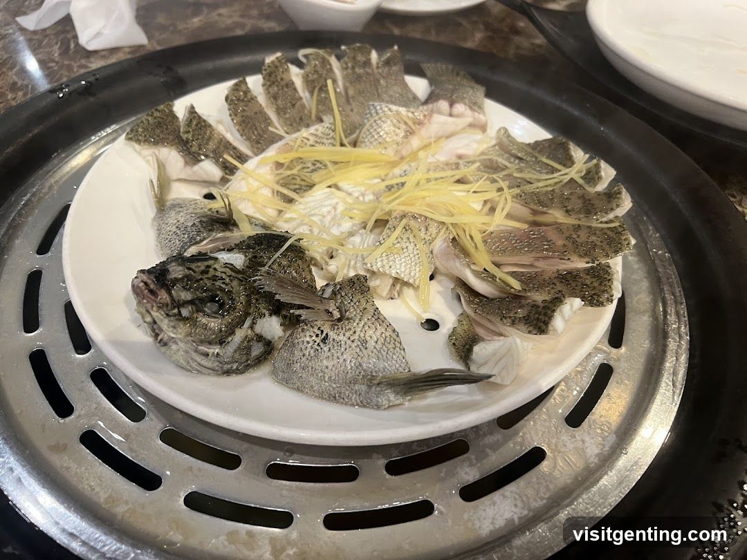 Steamed Fish Dish