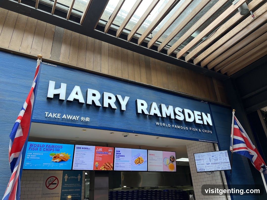 Harry Ramsden Fish & Chips Shop Front