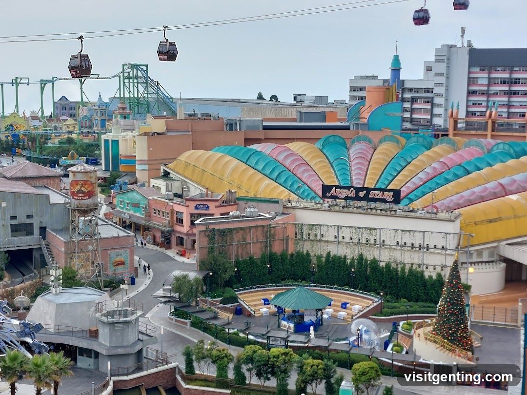 Arena of Stars and Theme Park View