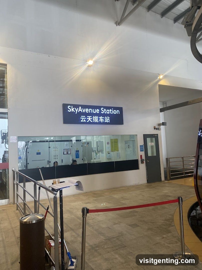 SkyAvenue Station Interior