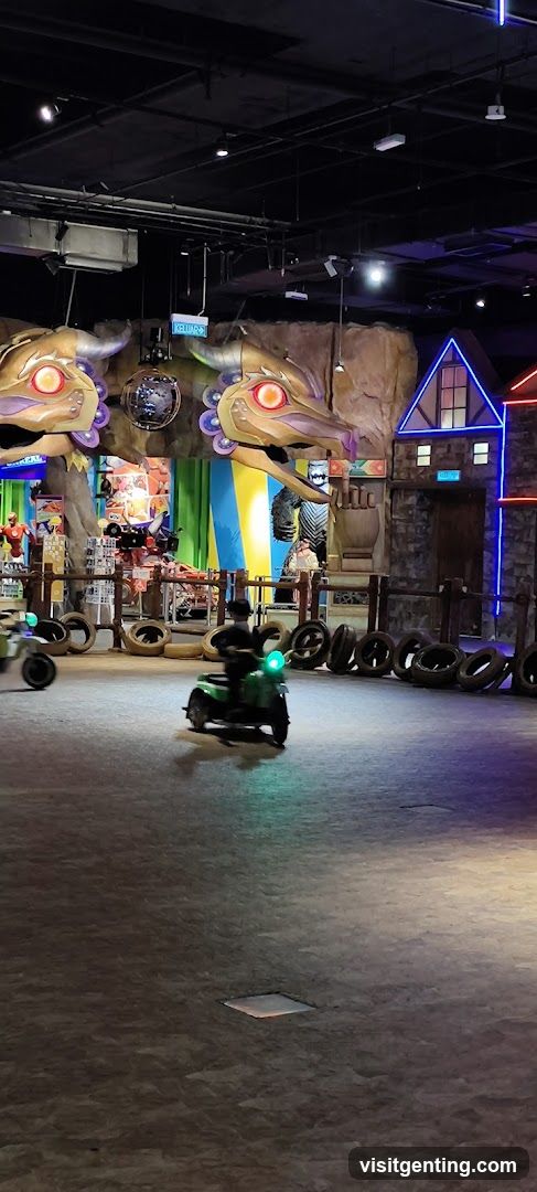 Indoor Theme Park Ride Area