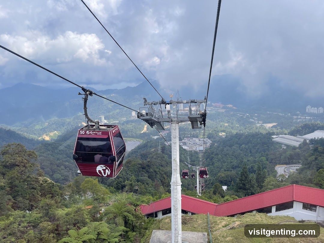 Cable Car View from Mount Kinabalu