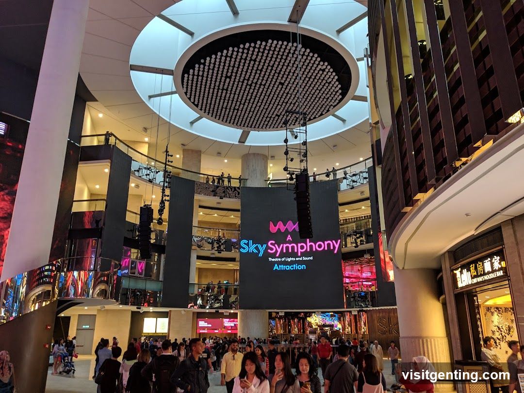 Sky Symphony Attraction Interior