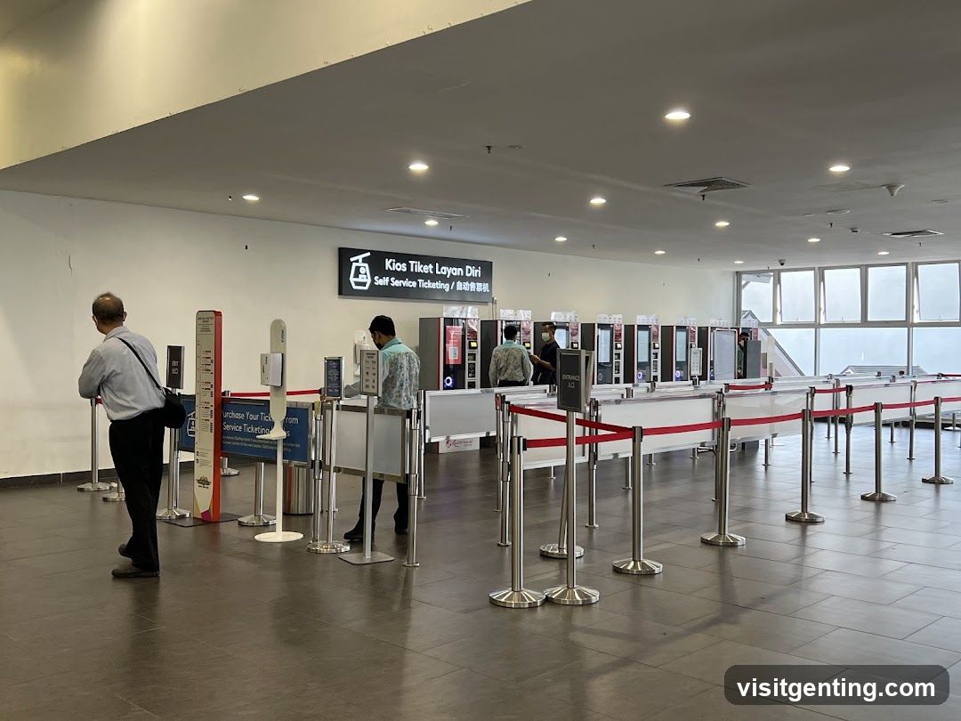 Self Service Ticketing Area