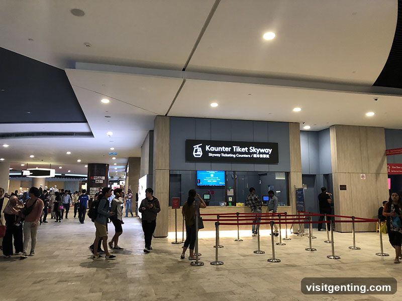 Skyway Ticket Counter Interior