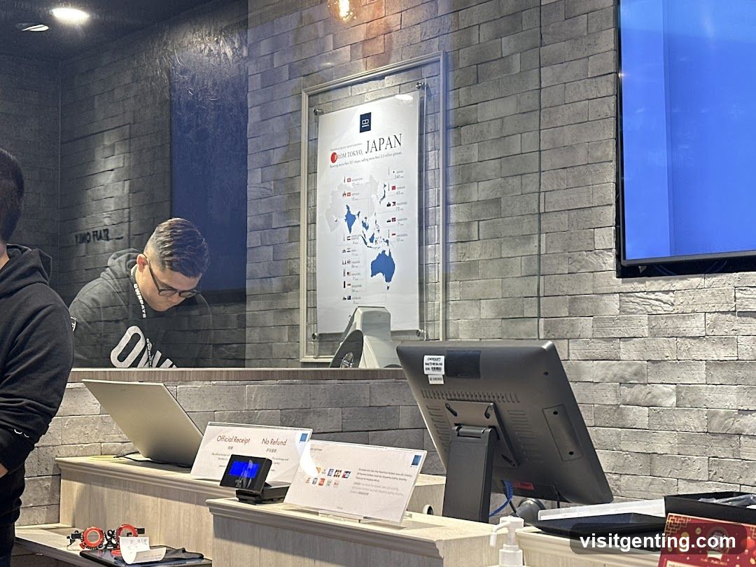 Interior counter area