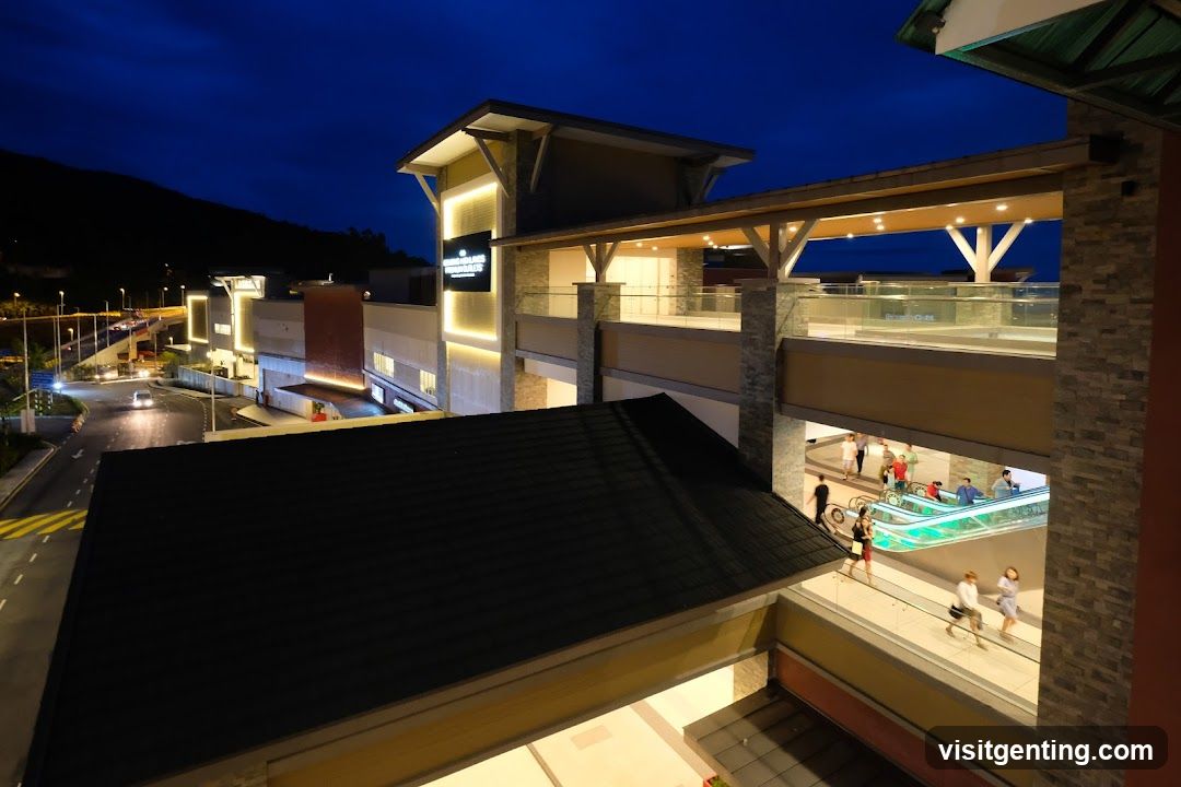 Shopping Complex at Night