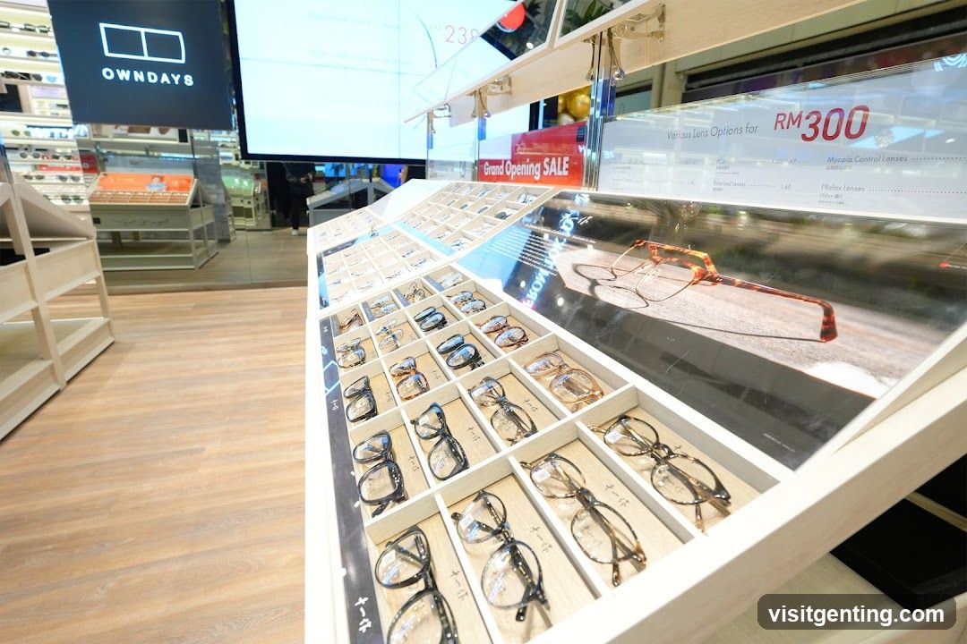 Owndays Eyewear Store Interior