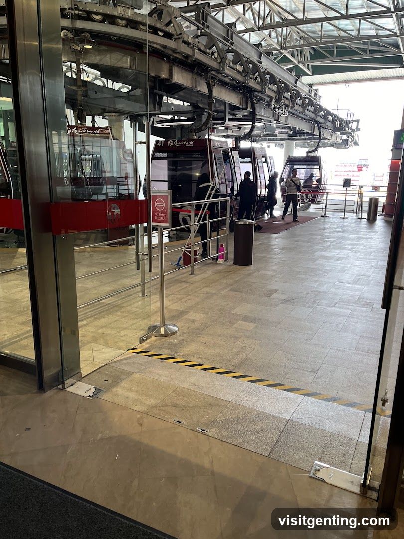 Cable Car Station Interior