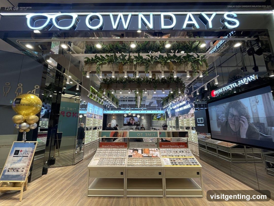OWNDAYS Storefront Interior