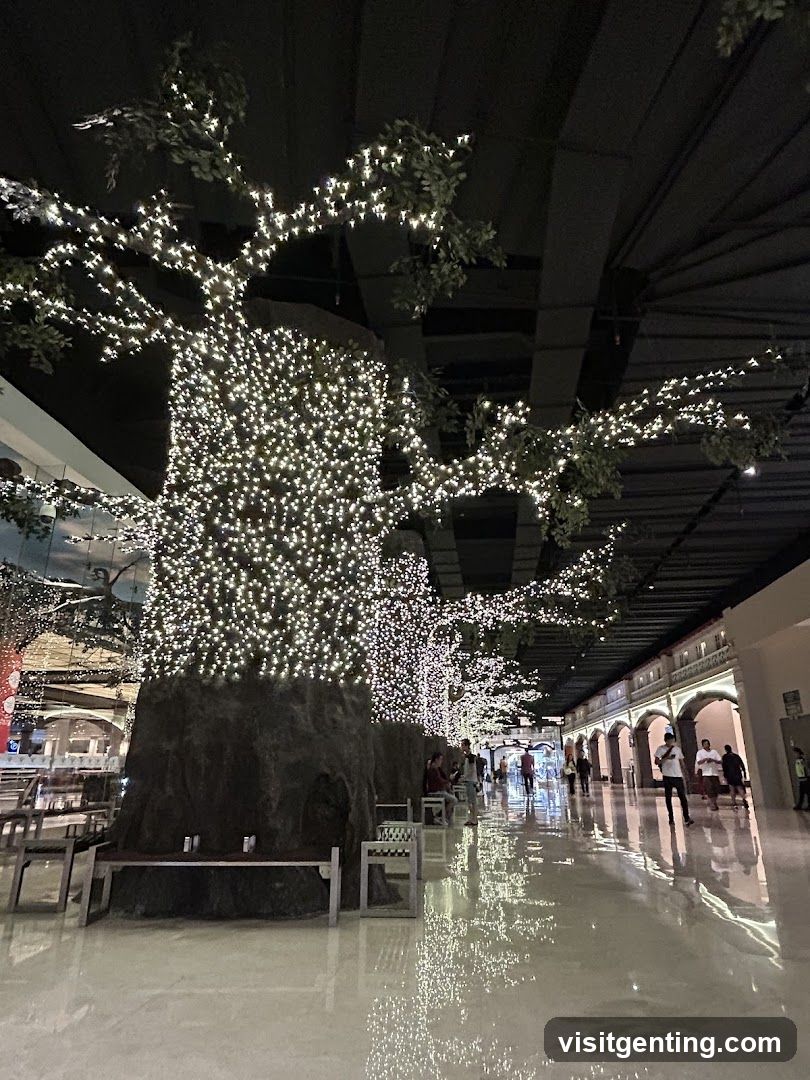 Indoor Decorative Tree Installation