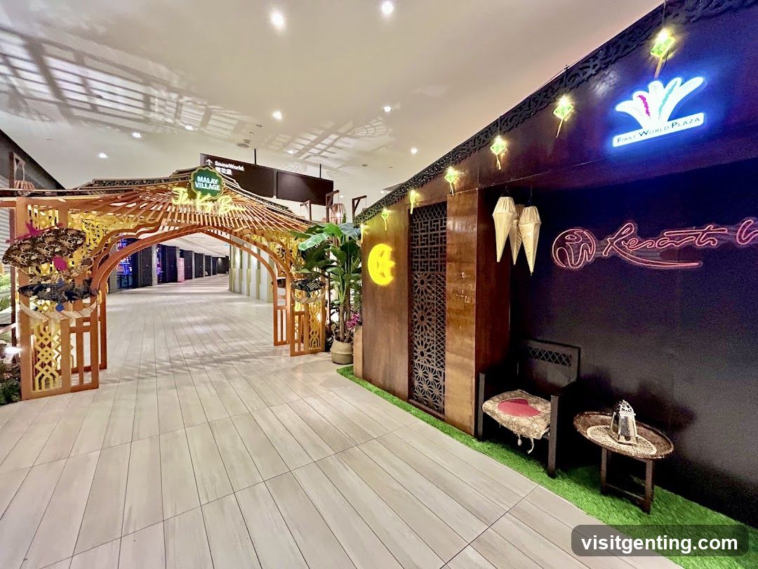 First World Plaza Interior Decor