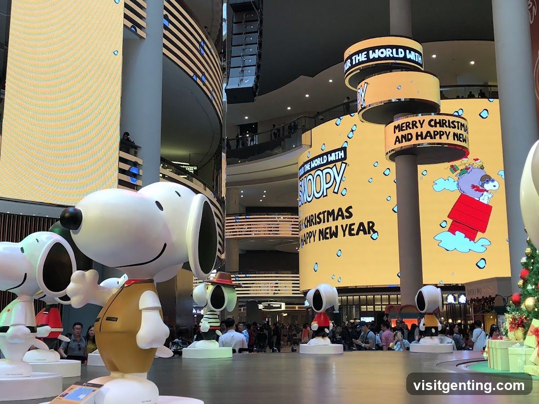 Snoopy Christmas Display
