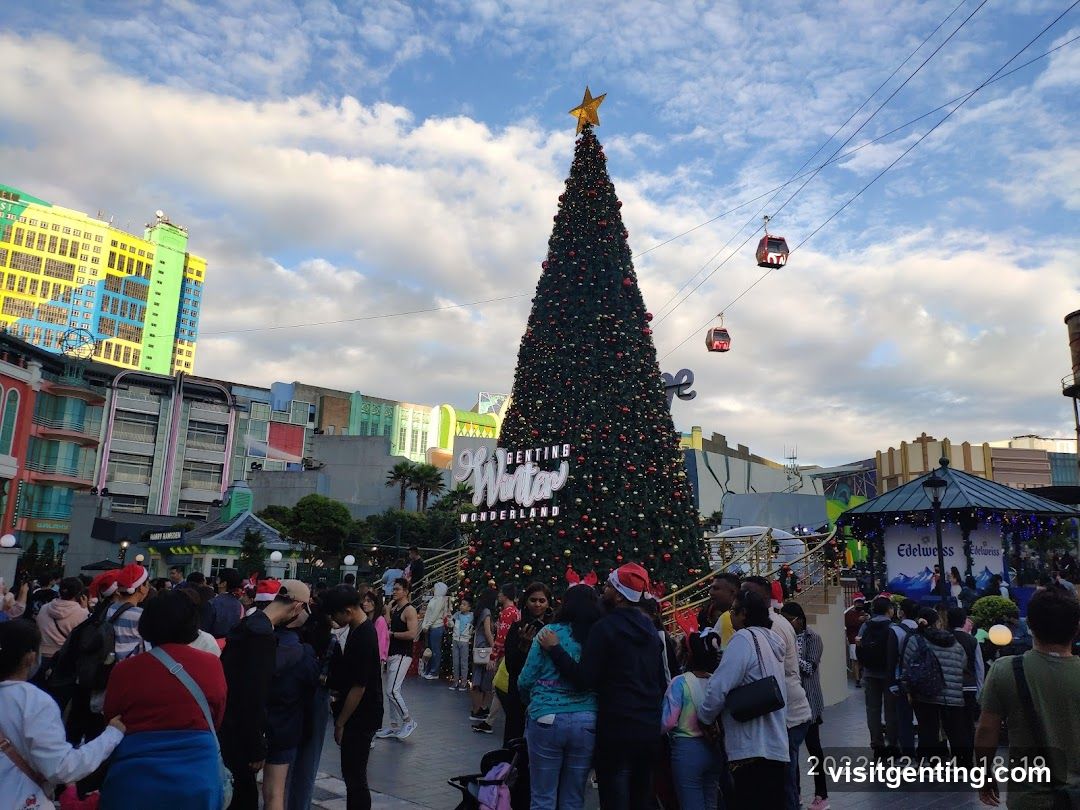 Senting Winter Wonderland Christmas Scene