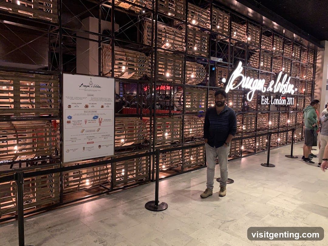 Burger & Lobster Restaurant Interior