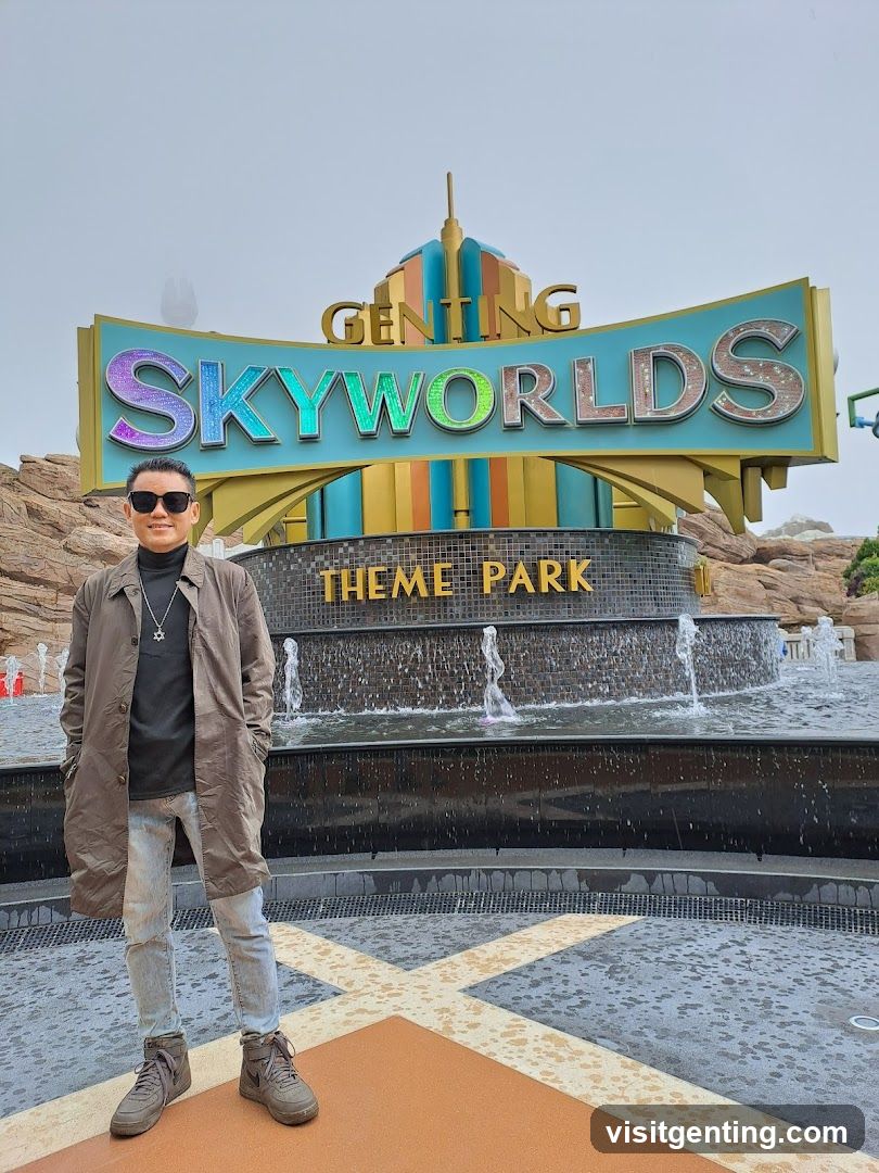 Genting Skyworlds Theme Park Entrance