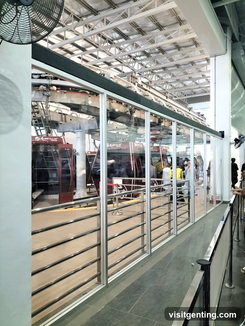 Cable Car Station Interior