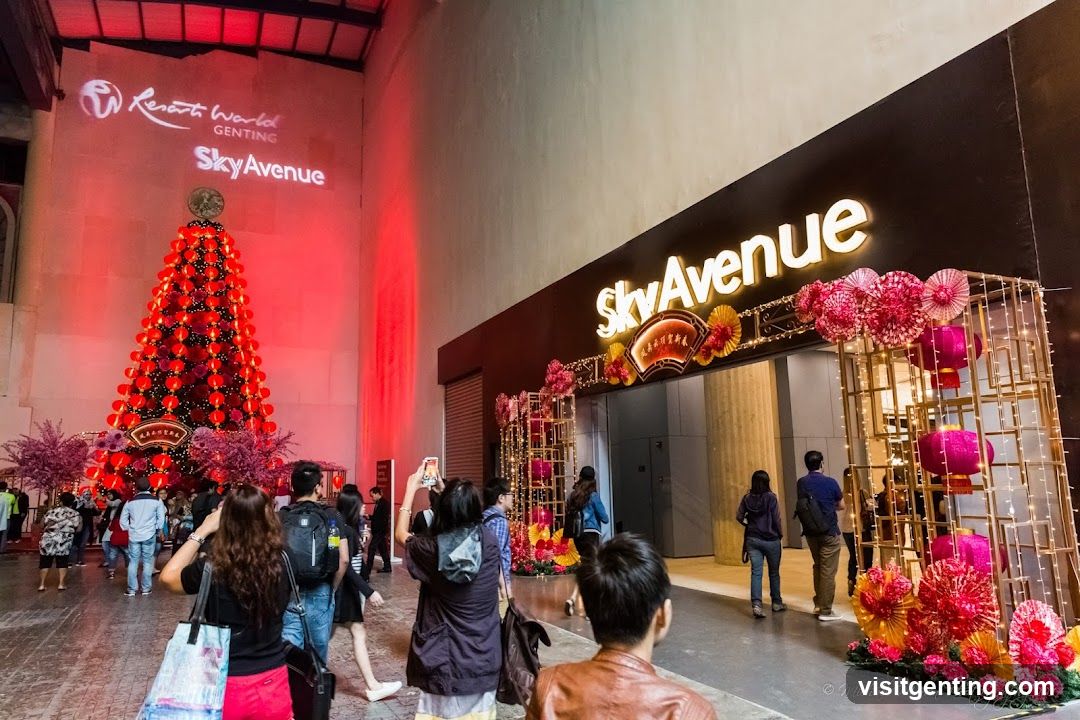 SkyAvenue entrance at Genting Resort World