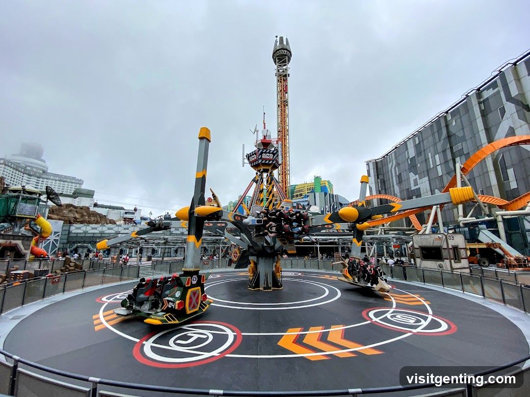 Amusement Park Ride Area