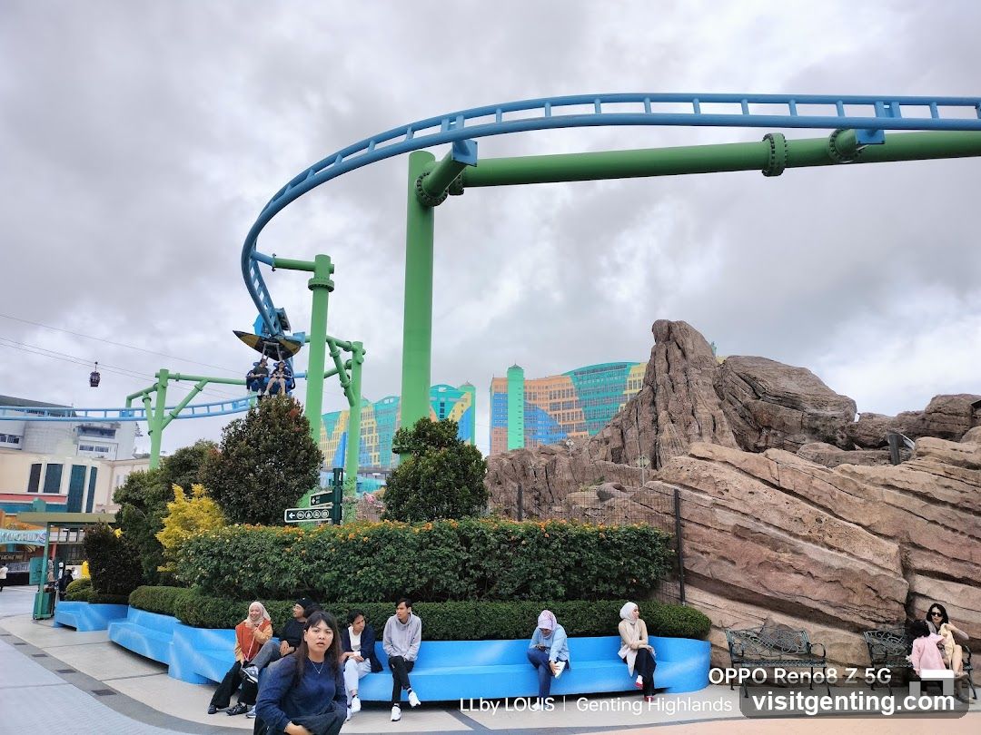 Amusement Park Scene