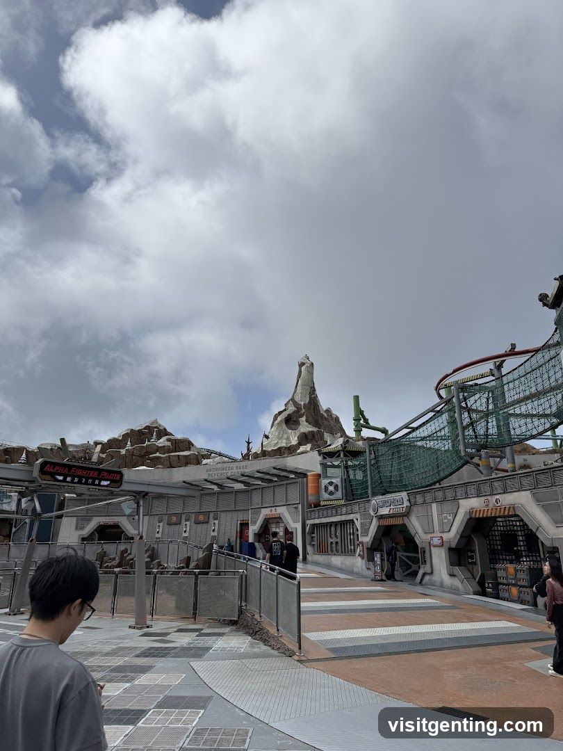 Theme Park Entrance Area