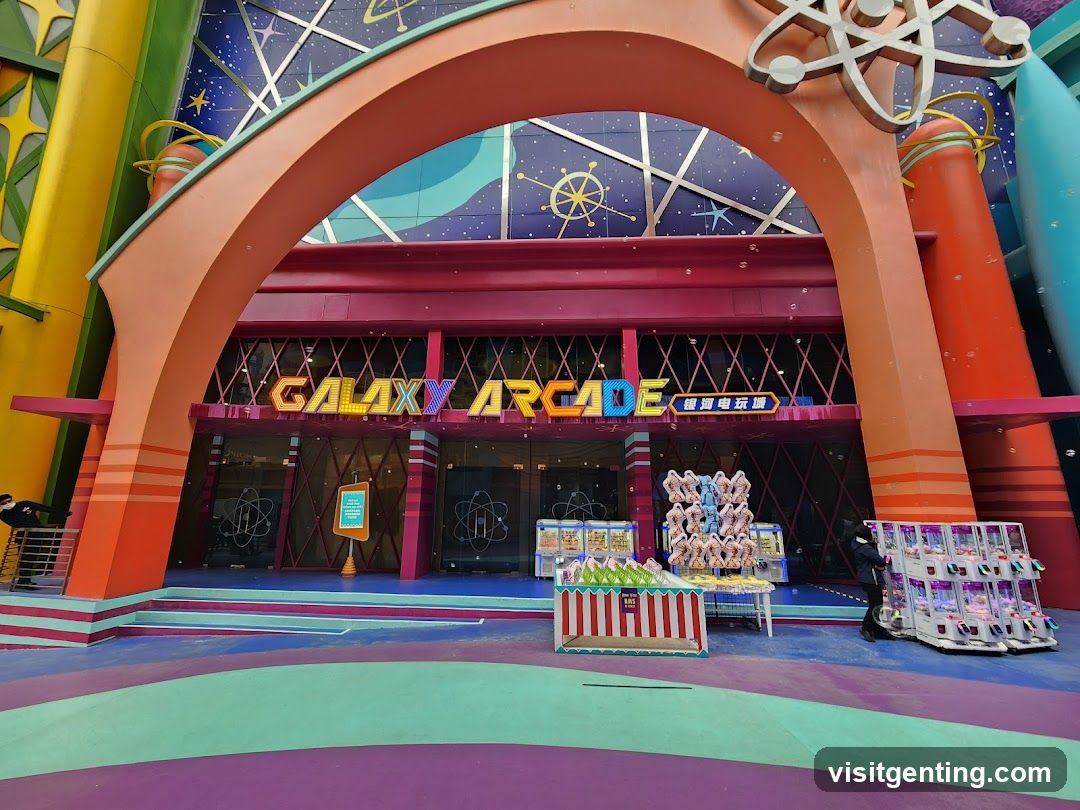 Galaxy Arcade Entrance