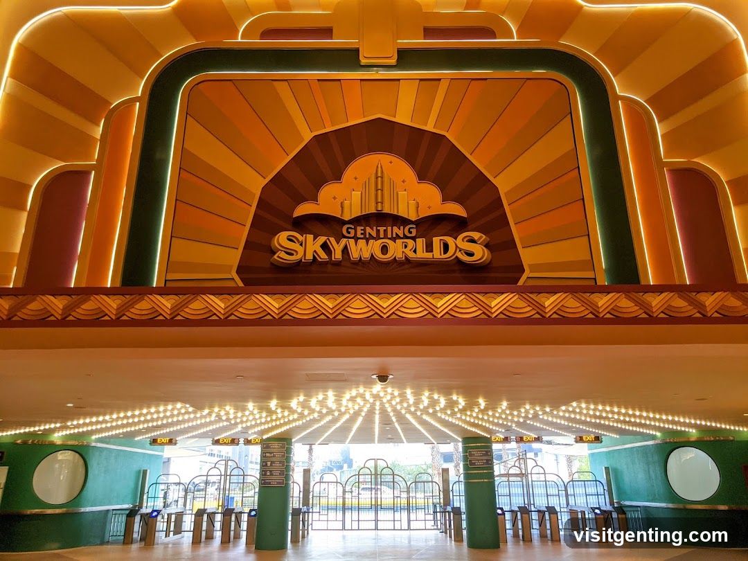 Genting Skyworlds Entrance
