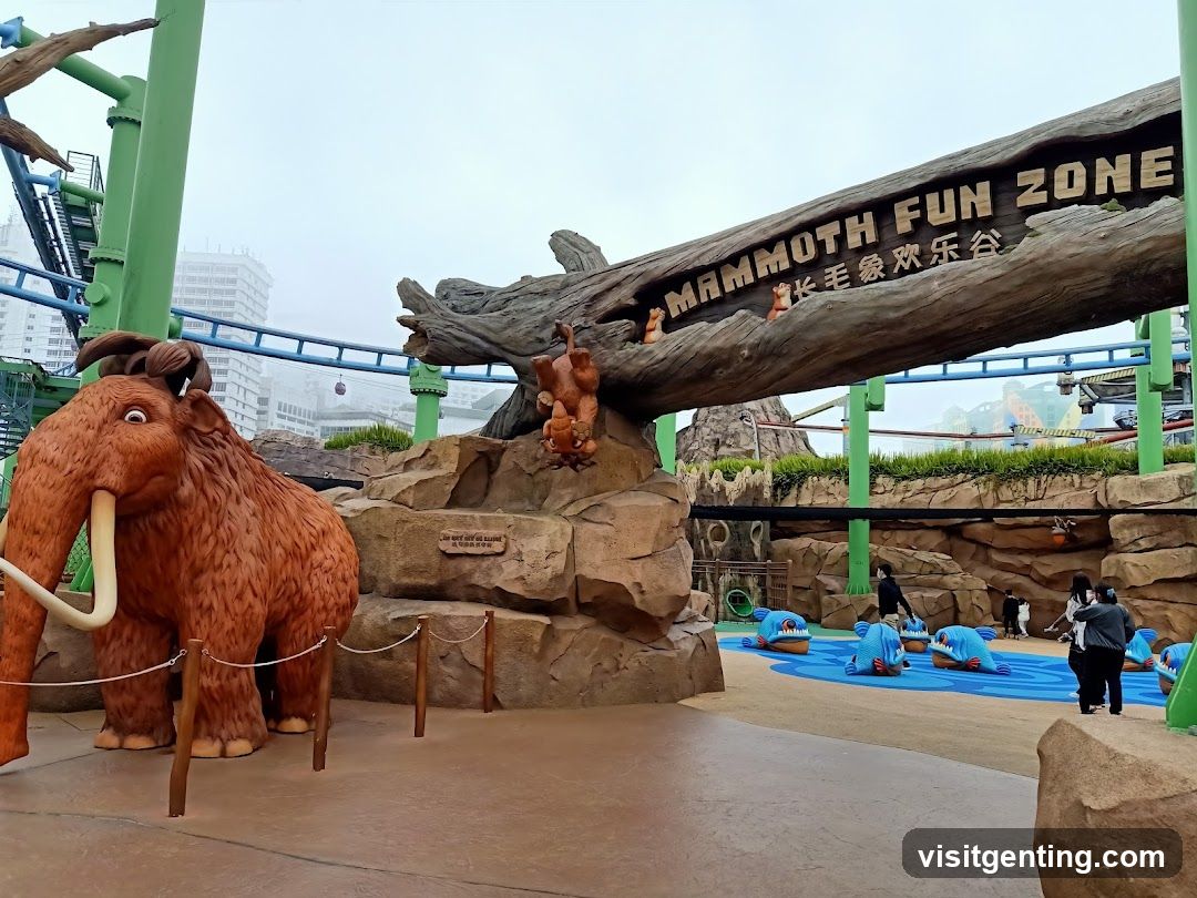 Mammoth Fun Zone Entrance