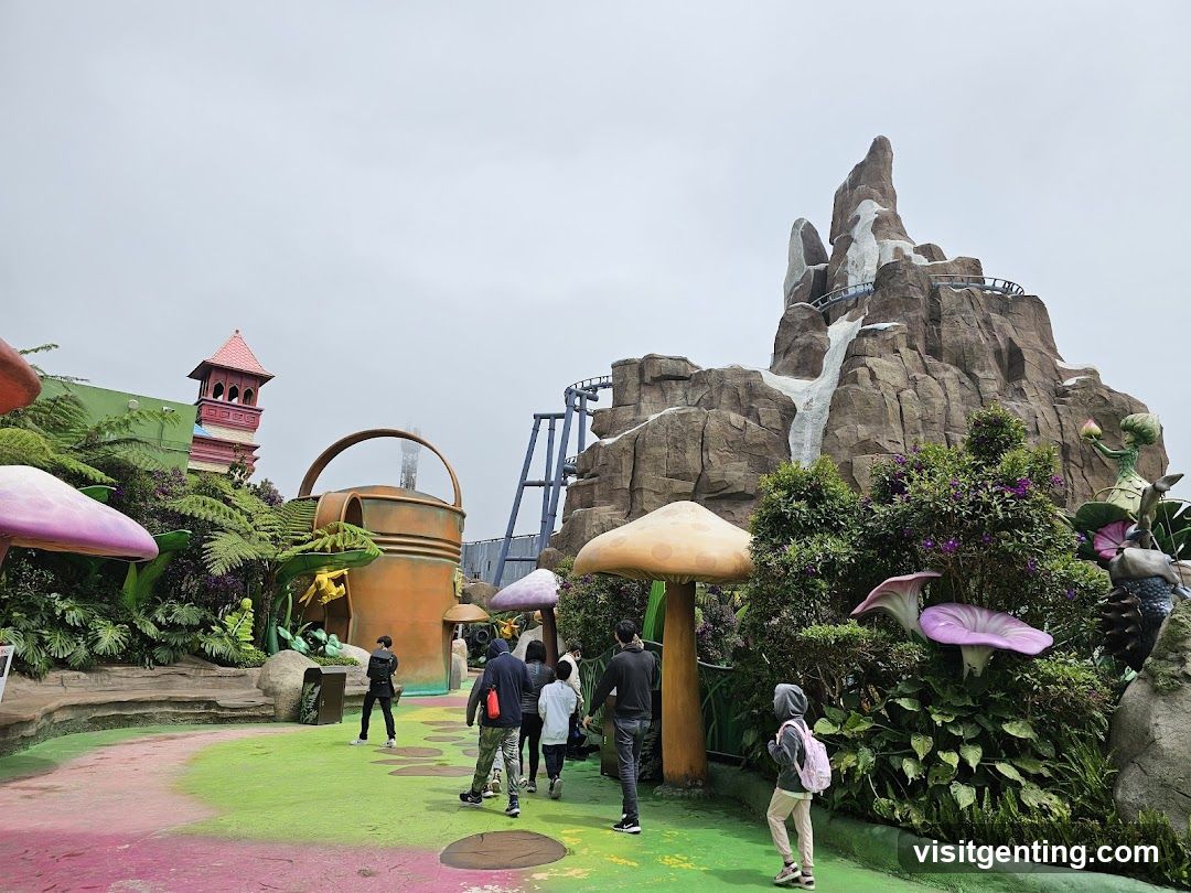Theme Park Entrance Area