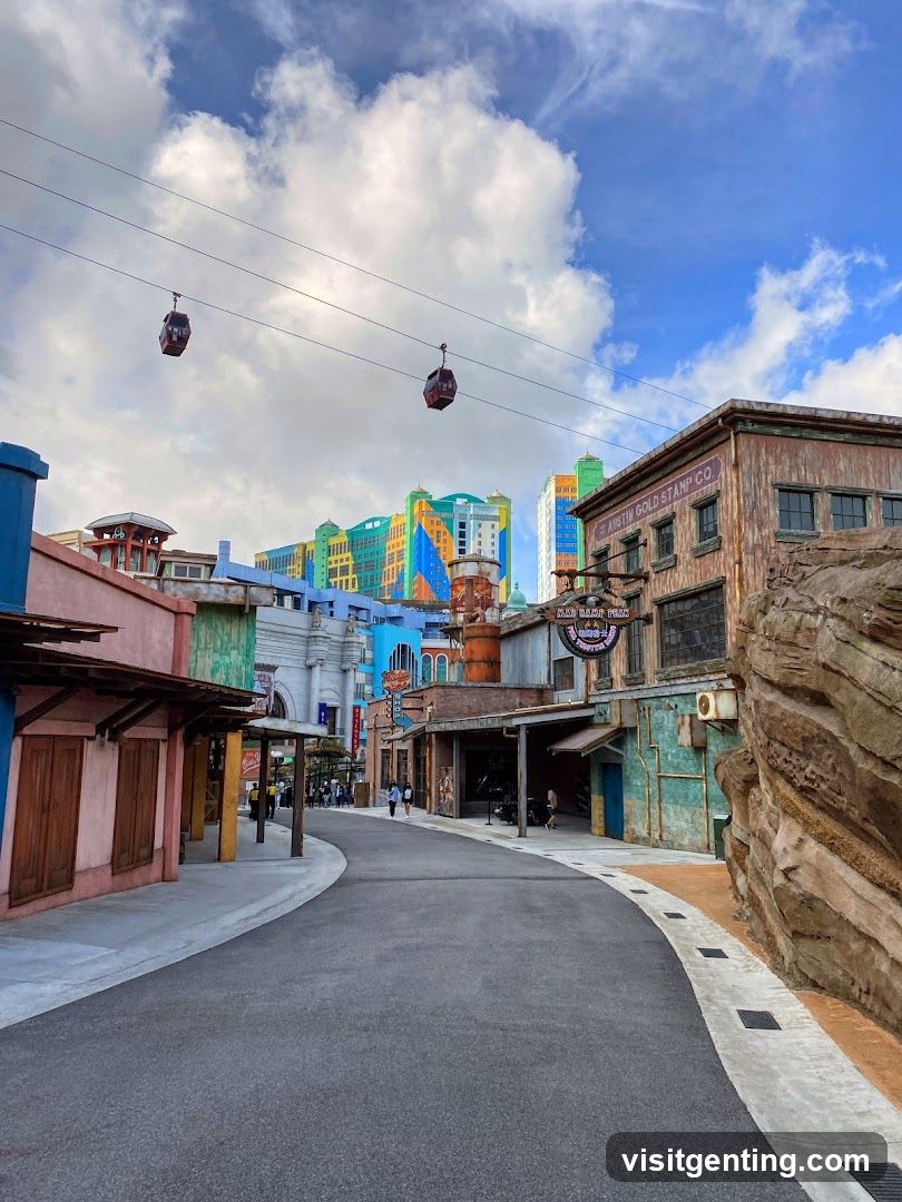 Street View in Theme Park