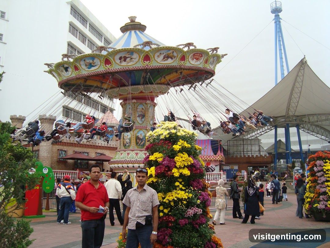 Amusement Park Scene
