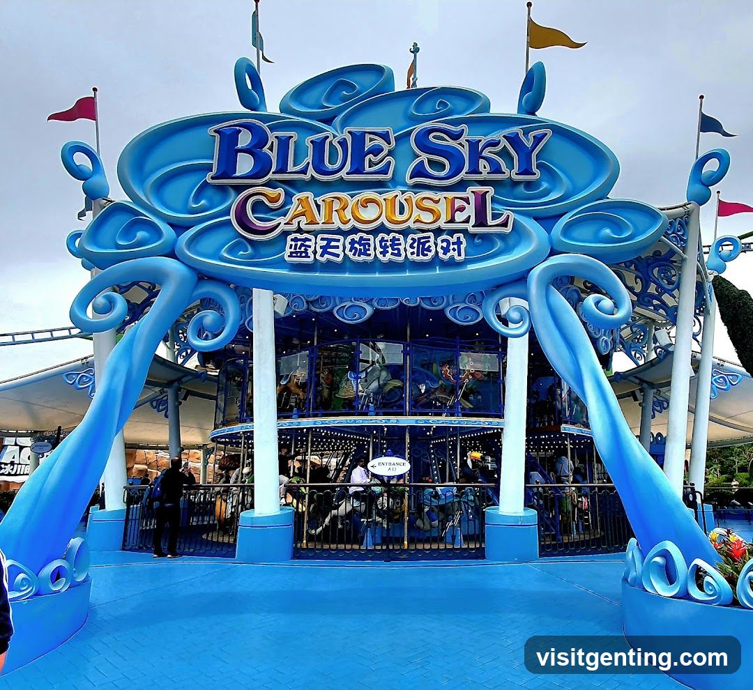 Blue Sky Carousel