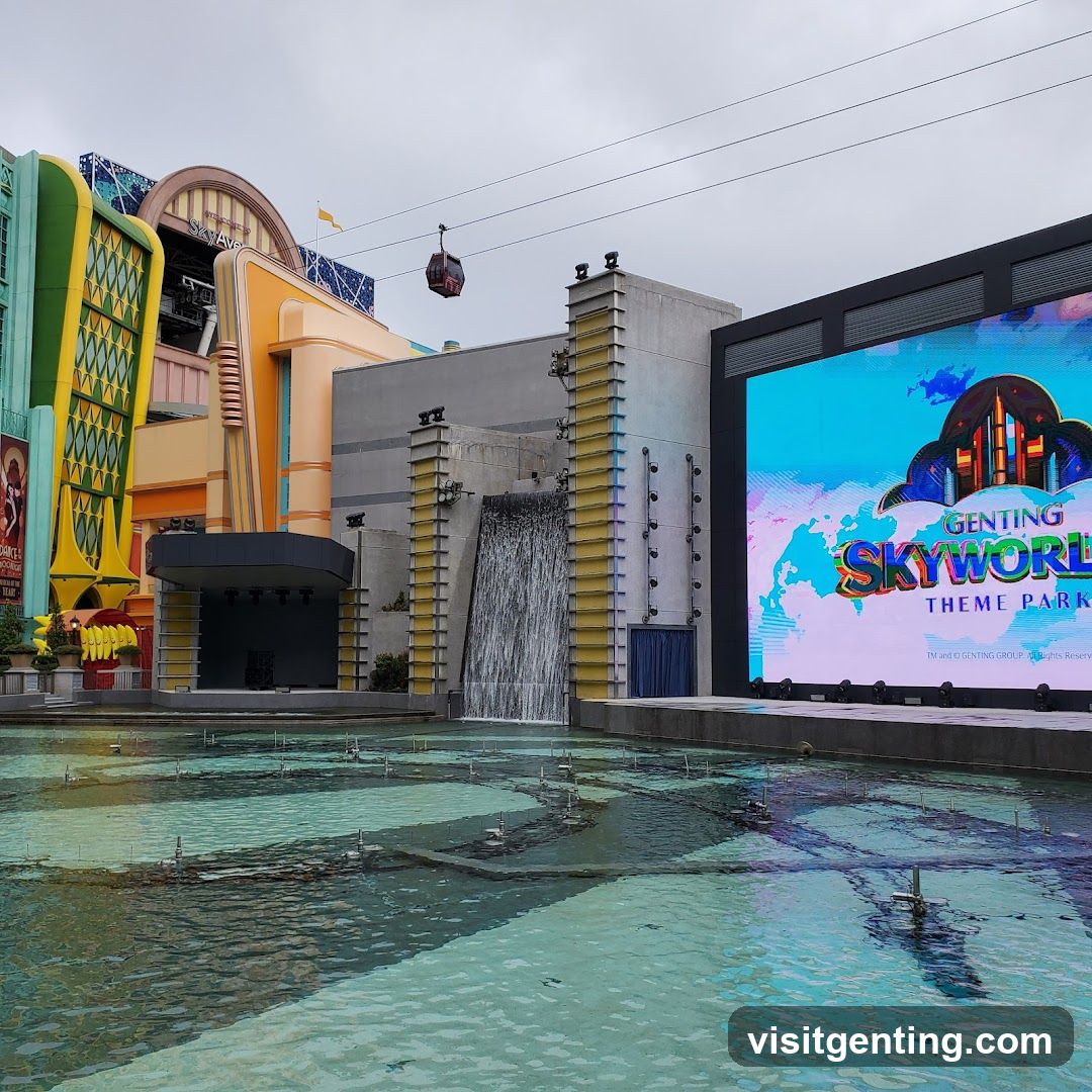 Genting Skyworld Theme Park Entrance Area
