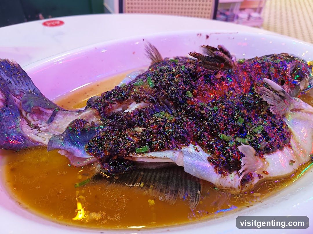 Steamed Fish Dish